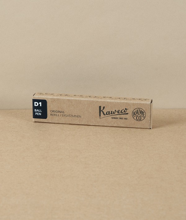 Kaweco D1 Ballpoint Refill Pack of 5, Black
