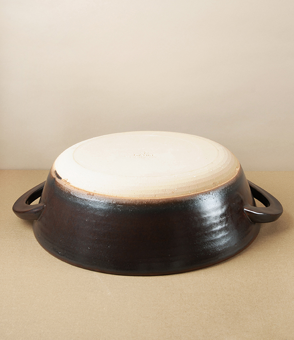 Daube Large Japanese Cooking Pot, Chestnut, 3.5l