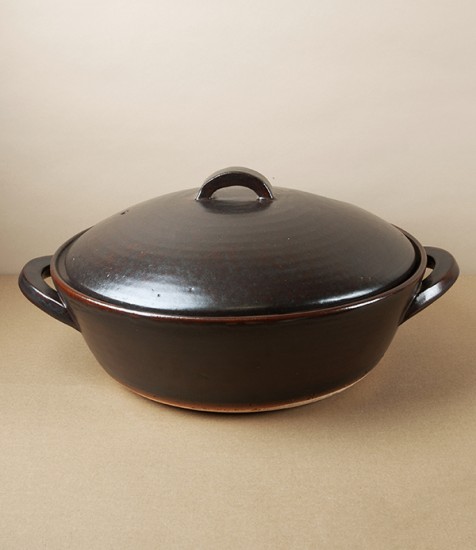 Daube Large Japanese Cooking Pot, Chestnut, 3.5l
