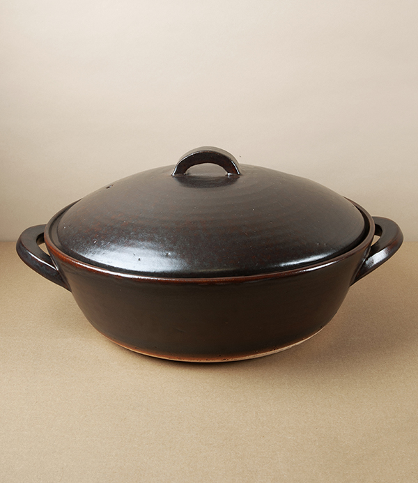Daube Large Japanese Cooking Pot, Chestnut, 3.5l