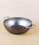 De Buyer Poêle Paysanne or Country Pan, Two-Handles, 24cm