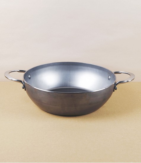 De Buyer Poêle Paysanne or Country Pan, Two-Handles, 24cm