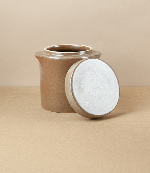 Boîte Cylindrique No.20, Preserving Jar, 0.5l, Rustic Glaze