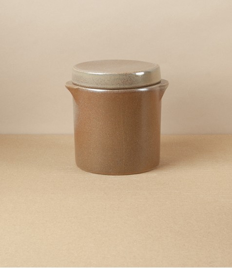 Boîte Cylindrique No.20, Preserving Jar, 0.5l, Rustic Glaze