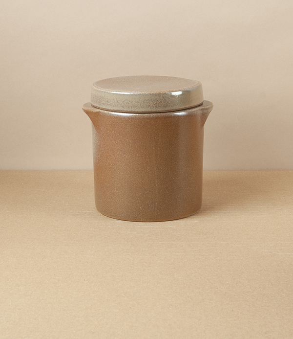 Boîte Cylindrique No.20, Preserving Jar, 0.5l, Rustic Glaze