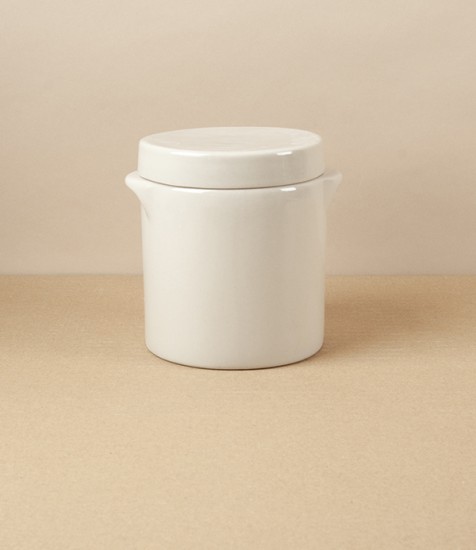 Boîte Cylindrique No.20, Preserving Jar, 0.5l, Natural Glaze
