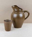 Poterie Digoin Stoneware Gobelet