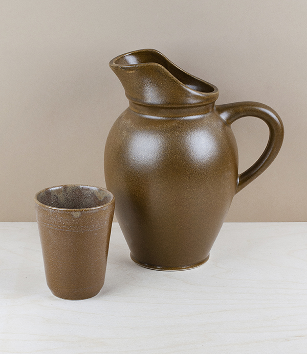 Poterie Digoin Stoneware Gobelet