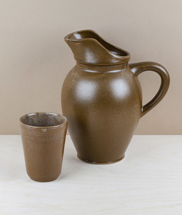 Poterie Digoin Stoneware Gobelet