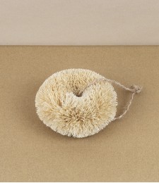 Tawashi style dish scrub, light coconut fibre