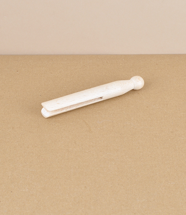 German Waxed Beech Dolly Pegs
