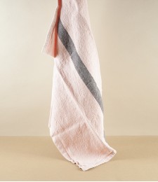 DouDou French Linen Kitchen Towel, Petale