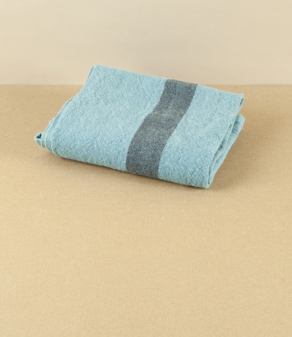 DouDou French Linen Kitchen Towel, Vert de Gris