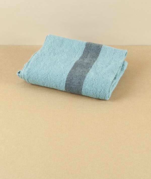DouDou French Linen Kitchen Towel, Vert de Gris