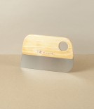 Dough Scraper, Oiled Birch & Stainless Steel