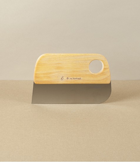 Dough Scraper, Oiled Birch & Stainless Steel