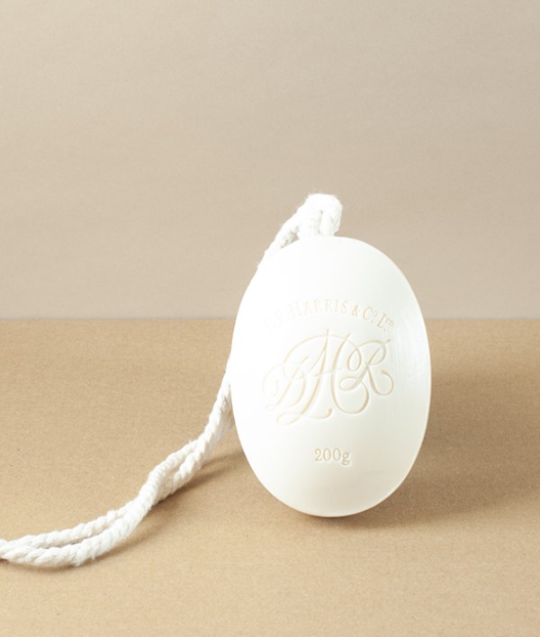 Dr.Harris Soap on a Rope, Almond Oil & Rose