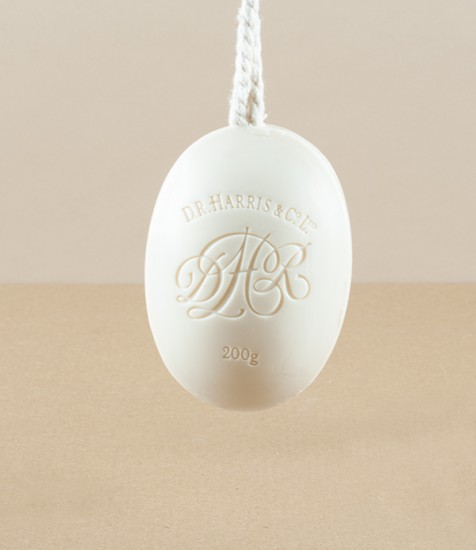 Dr Harris Soap on a Rope, Almond Oil & Rose