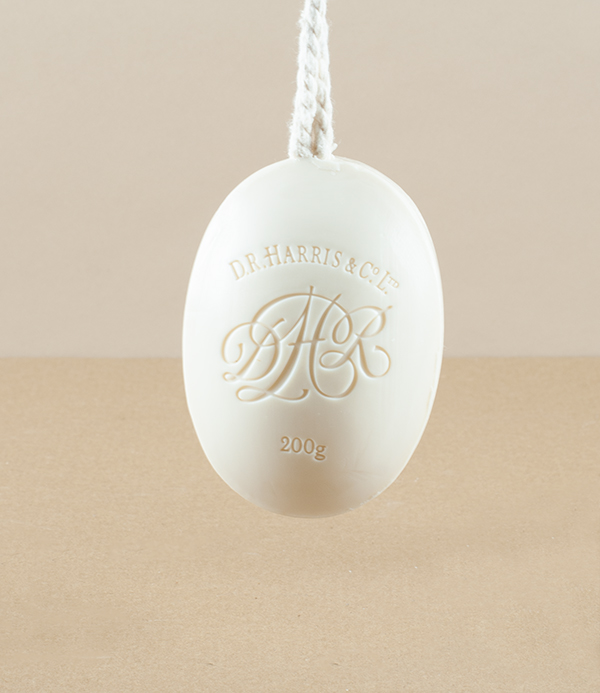 Dr Harris Soap on a Rope, Almond Oil & Rose