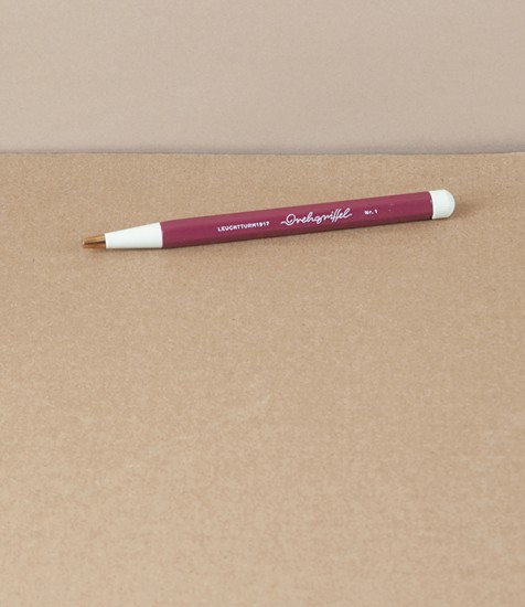 Drehgriffel Number 1, Ballpoint Pen, Port Red