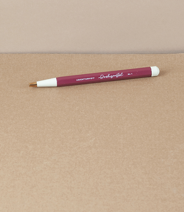 Drehgriffel Number 1, Ballpoint Pen, Port Red