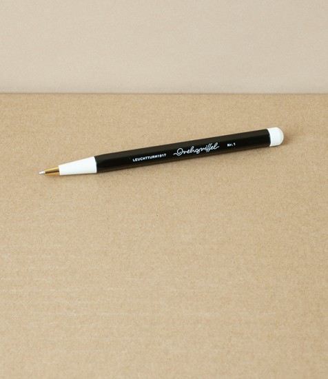 Drehgriffel Number 1, Ballpoint Pen, Black
