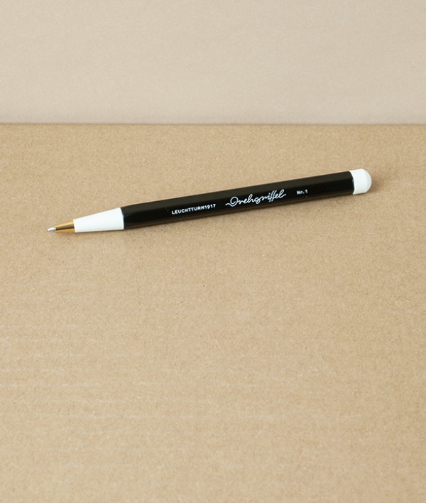 Drehgriffel Number 1, Ballpoint Pen, Black
