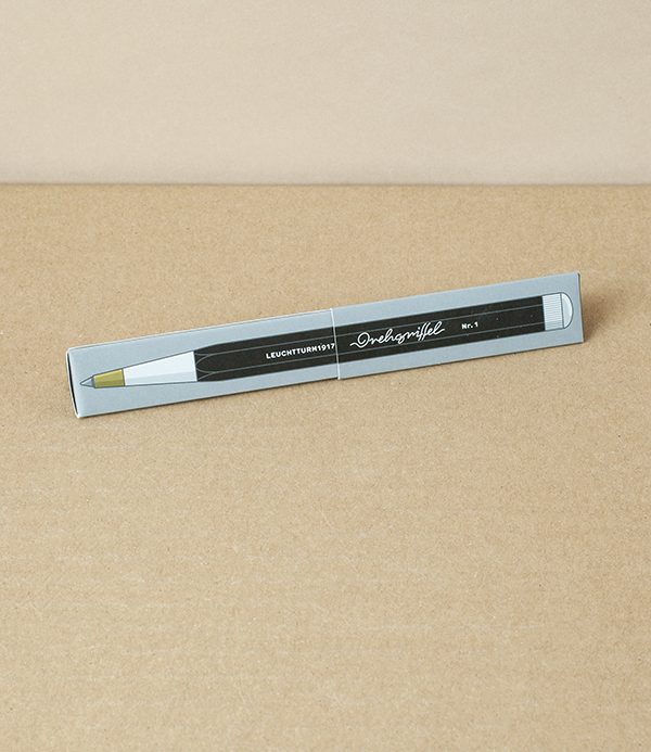 Drehgriffel Number 1, Ballpoint Pen, Black