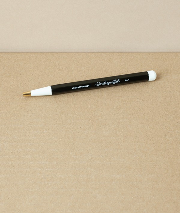 Drehgriffel Number 1, Ballpoint Pen, Black