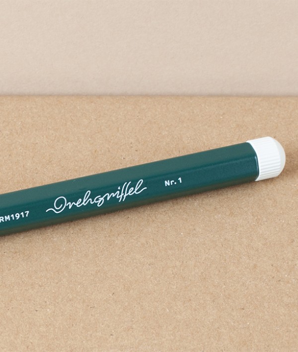 Drehgriffel Number 1, Ballpoint Pen, Forest Green