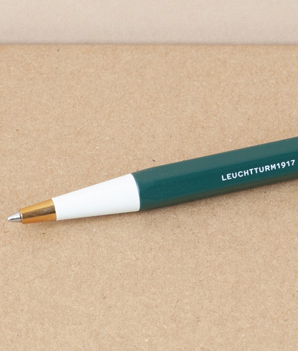 Drehgriffel Number 1, Ballpoint Pen, Forest Green