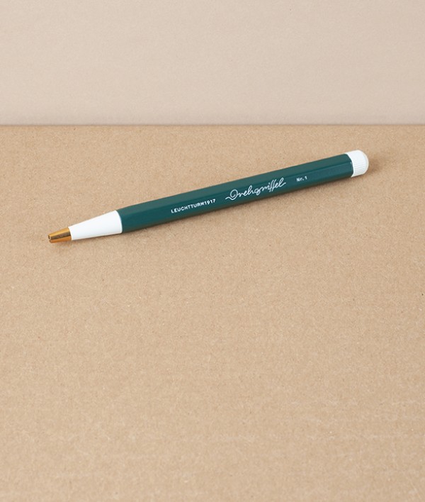 Drehgriffel Number 1, Ballpoint Pen, Forest Green