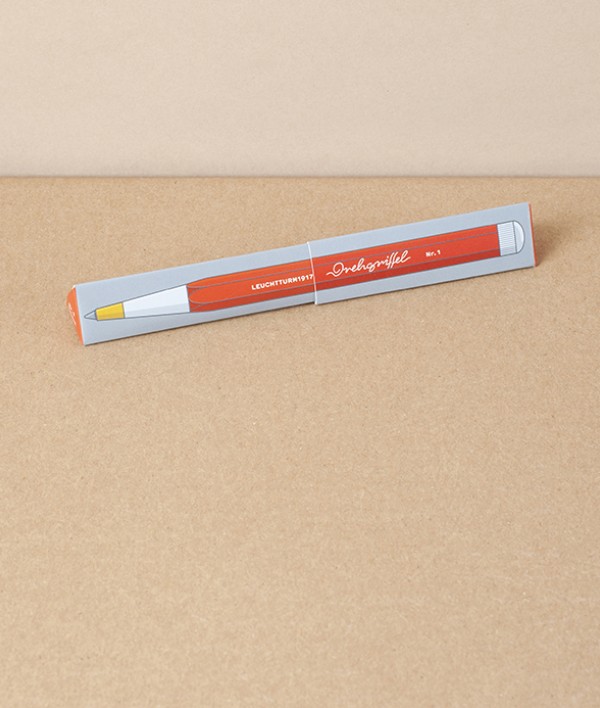 Drehgriffel Number 1, Ballpoint Pen, Fox Red