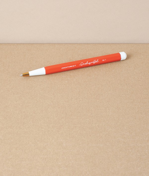 Drehgriffel Number 1, Ballpoint Pen, Fox Red
