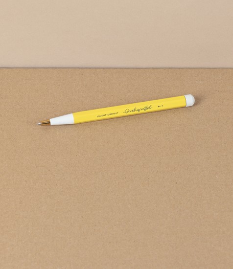 Drehgriffel Number 1, Ballpoint Pen, Lemon