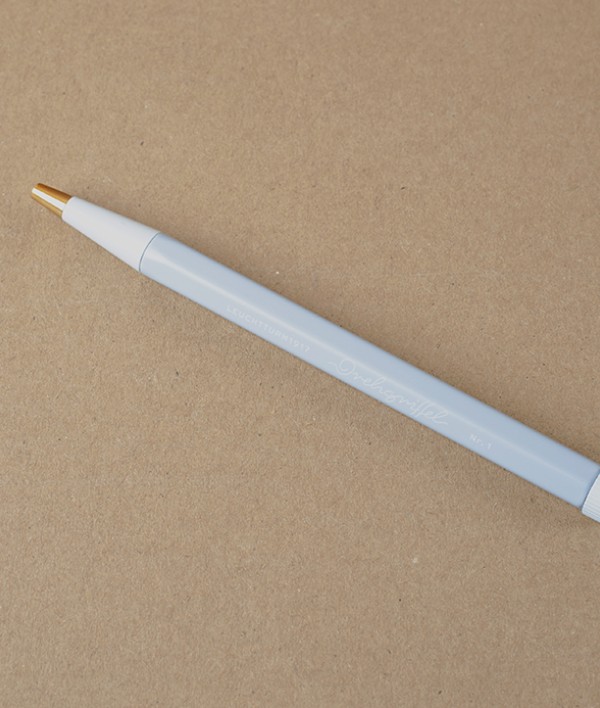 Drehgriffel Number 1, Ballpoint Pen, Light Grey