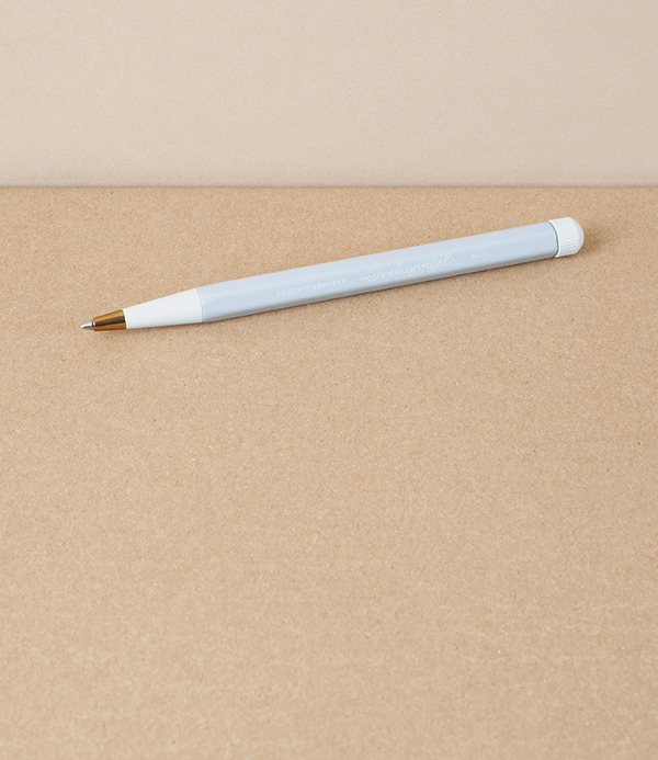 Drehgriffel Number 1, Ballpoint Pen, Light Grey