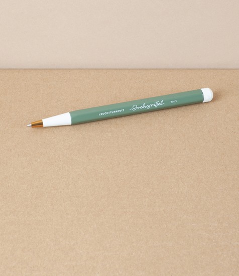 Drehgriffel Number 1, Ballpoint Pen, Olive