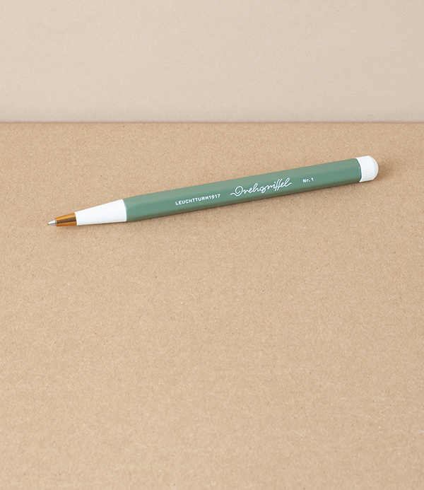 Drehgriffel Number 1, Ballpoint Pen, Olive