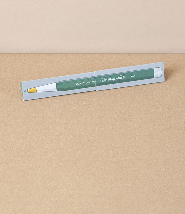 Drehgriffel Number 1, Ballpoint Pen, Olive