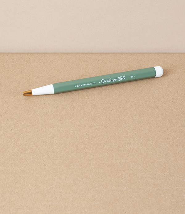 Drehgriffel Number 1, Ballpoint Pen, Olive
