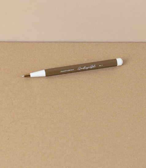 Drehgriffel Number 1, Ballpoint Pen, Spice Brown
