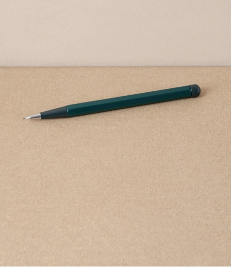 Drehgriffel Number 2, Mechanical Pencil, Forest Green