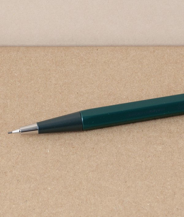 Drehgriffel Number 2, Mechanical Pencil, Forest Green