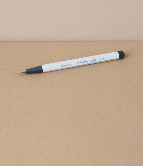 Drehgriffel Number 2, Mechanical Pencil, Light Grey