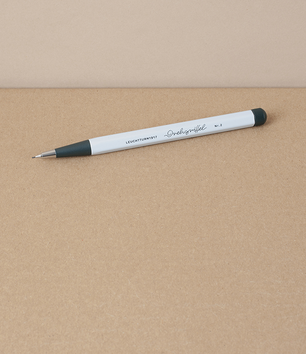 Drehgriffel Number 2, Mechanical Pencil, Light Grey
