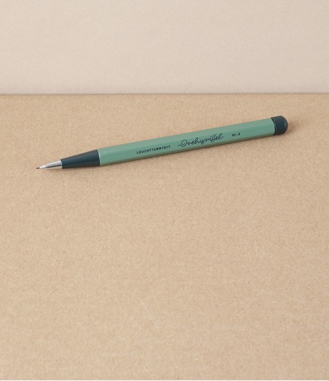 Drehgriffel Number 2, Mechanical Pencil, Olive