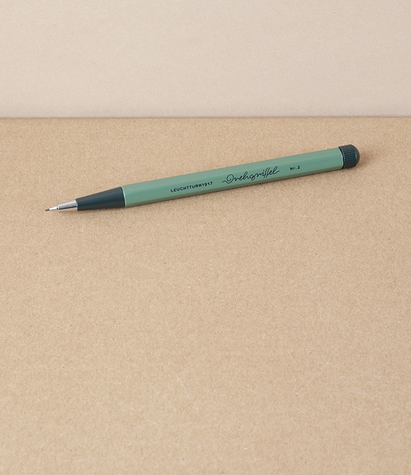 Drehgriffel Number 2, Mechanical Pencil, Olive