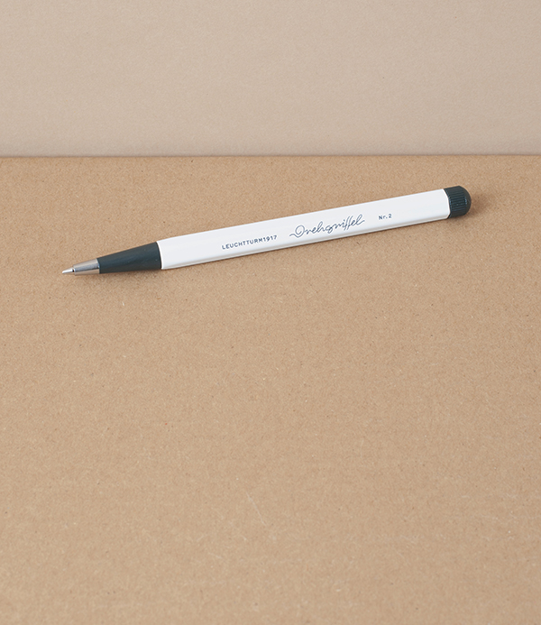 Drehgriffel Number 2, Mechanical Pencil, White
