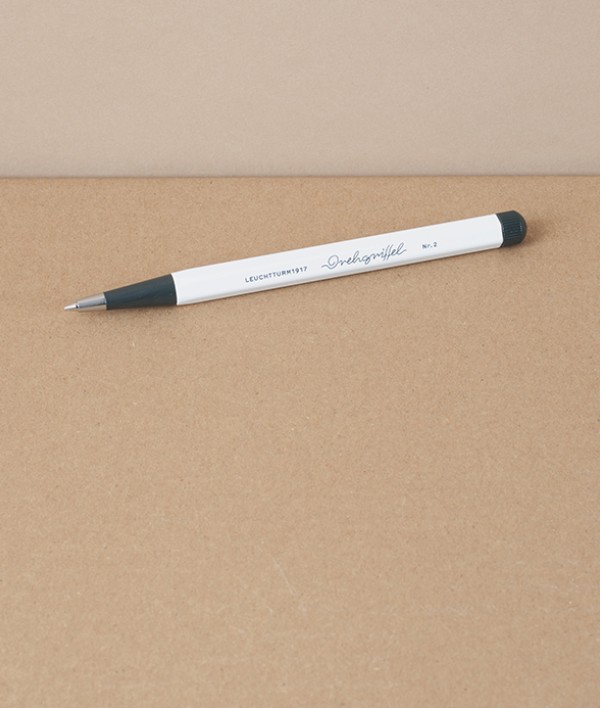 Drehgriffel Number 2, Mechanical Pencil, White